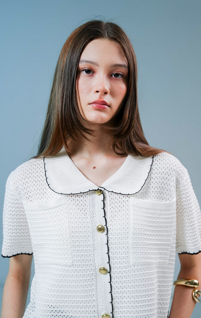 Mylah Cardigan White