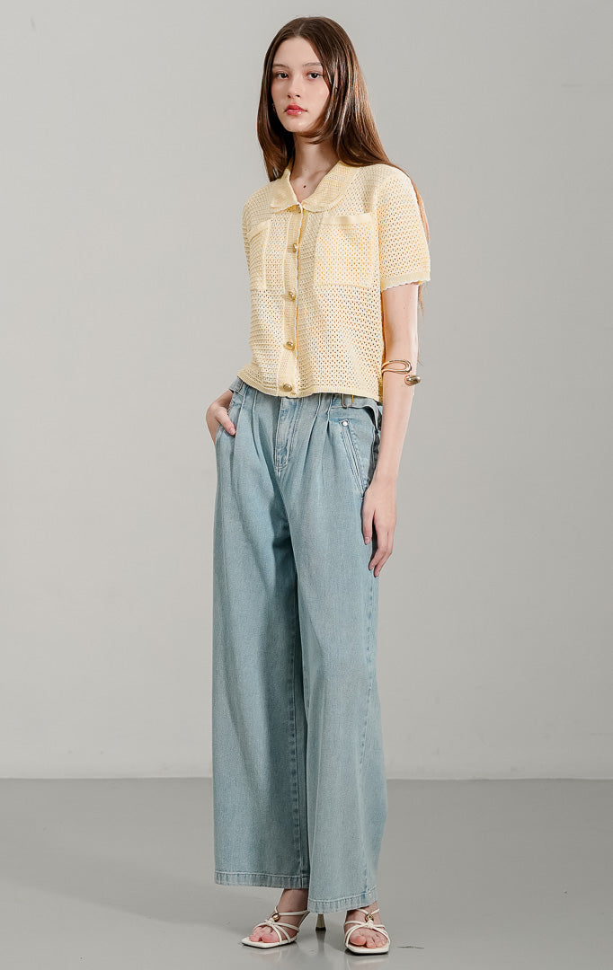 Mylah Cardigan Yellow