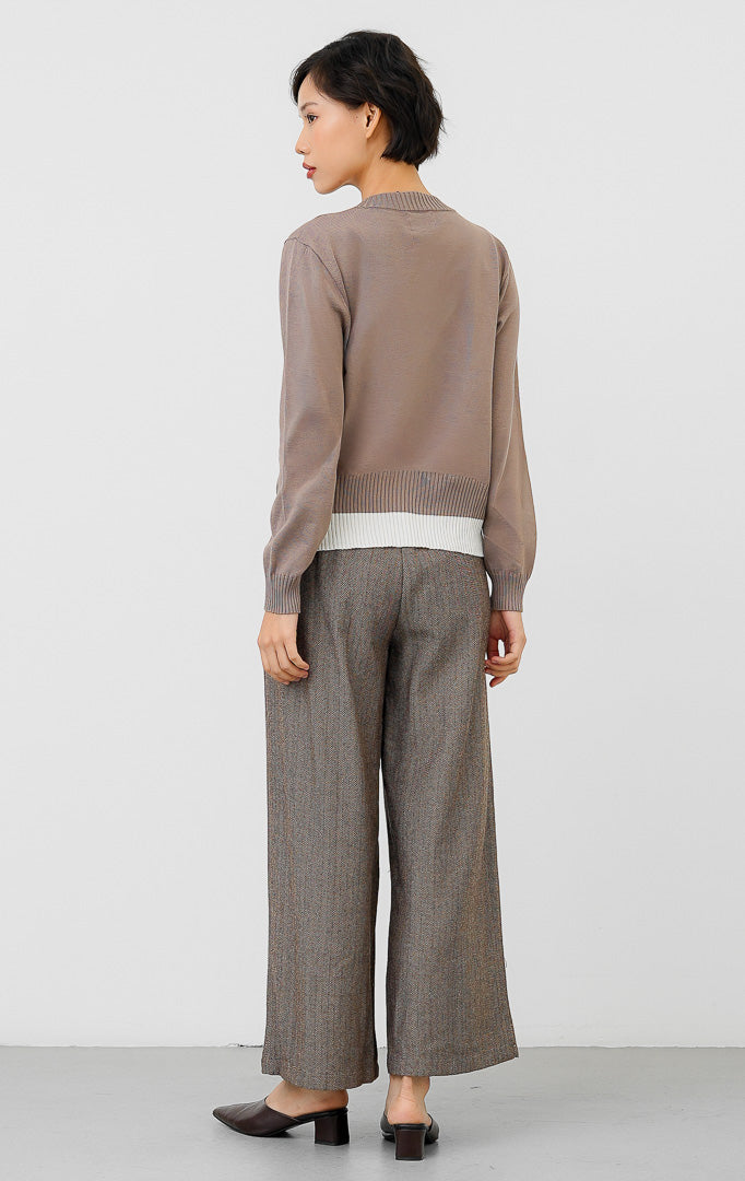 Revie Cardigan Brown
