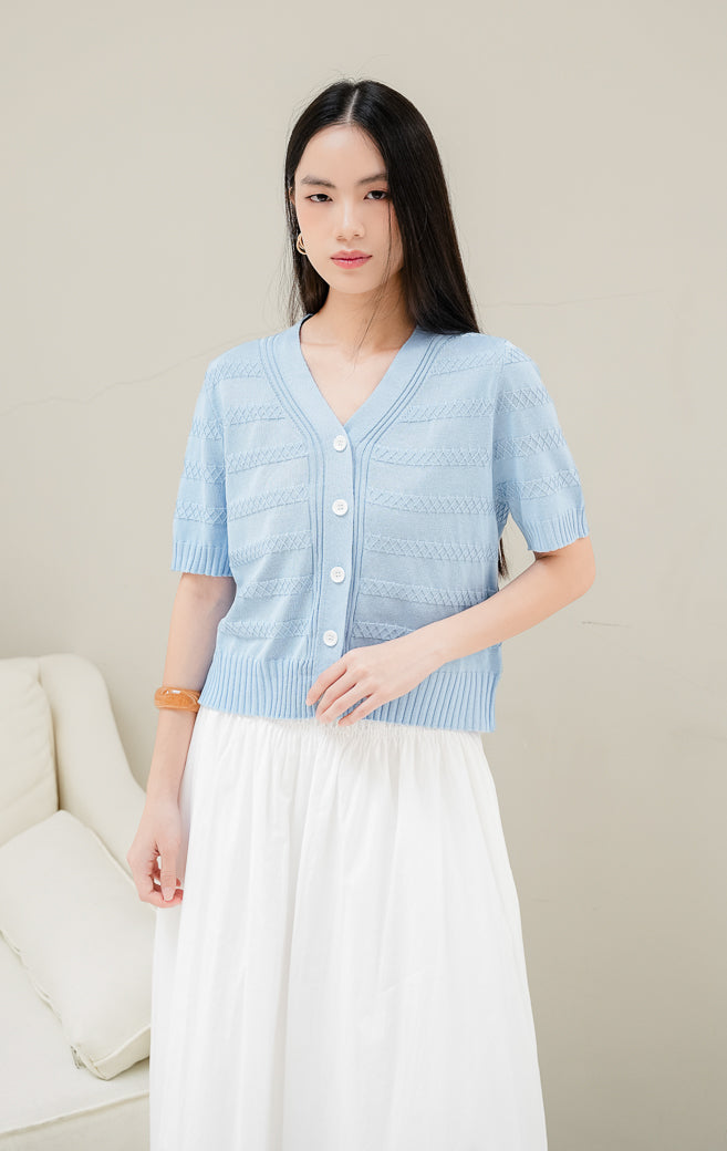 Maysie Top Blue