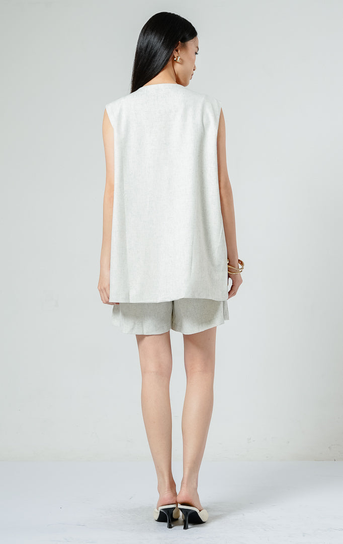 Viravia Vest Light Grey