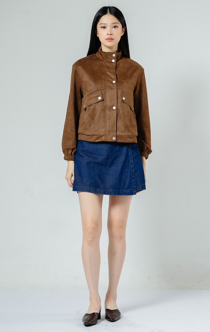 Woolridge Jacket Dark Brown
