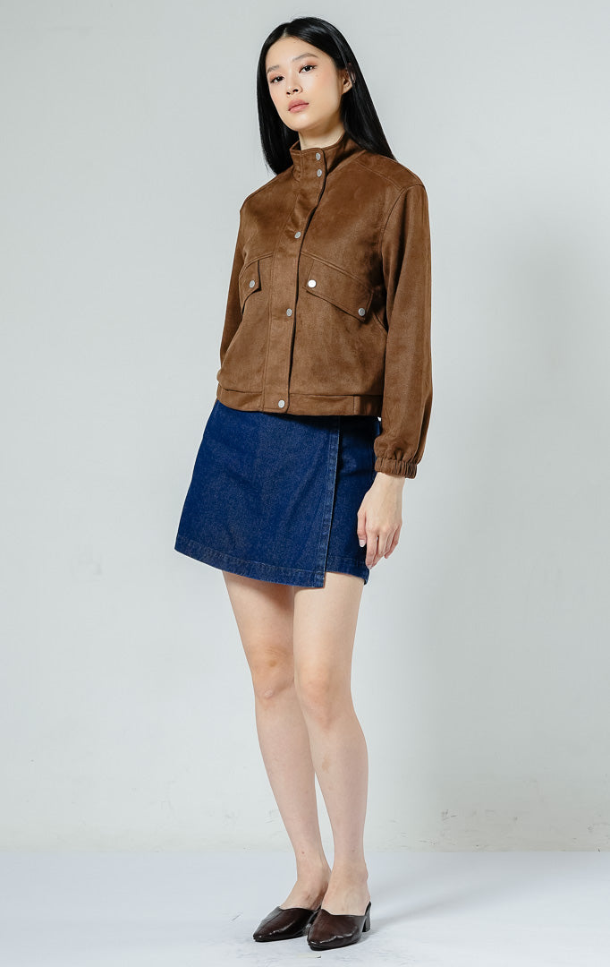 Woolridge Jacket Dark Brown