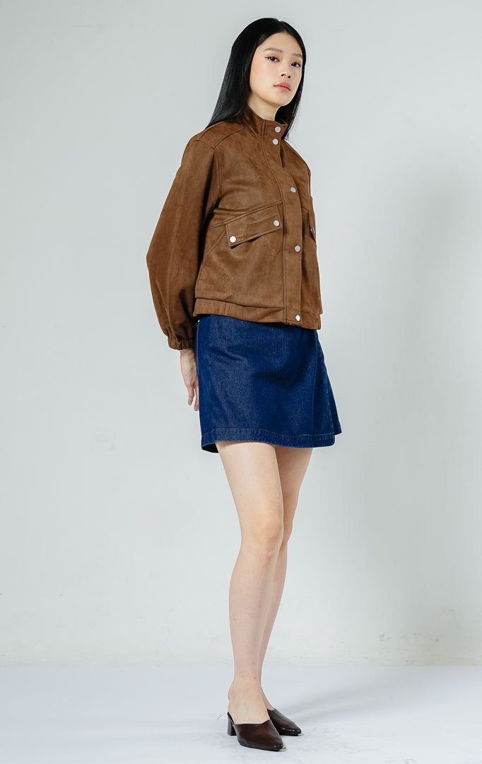 Woolridge Jacket Dark Brown
