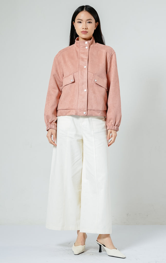 Woolridge Jacket Dusty Pink