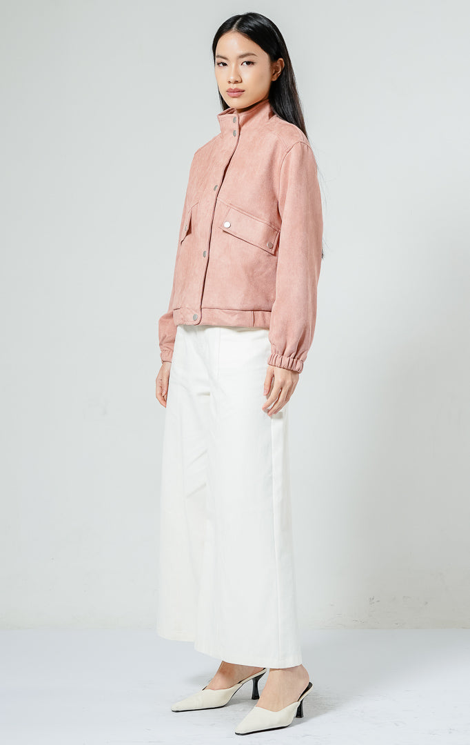 Woolridge Jacket Dusty Pink