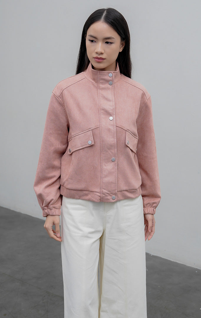 Woolridge Jacket Dusty Pink