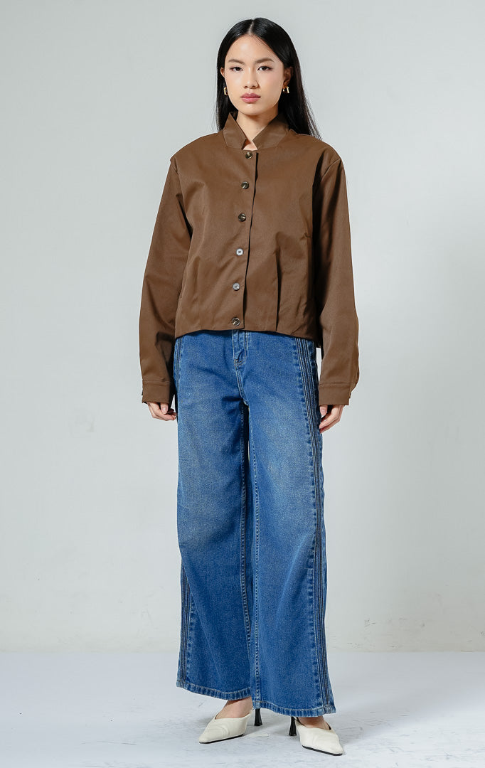 Nicolette Jacket Dark Brown