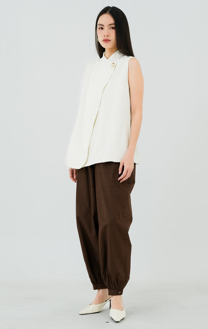 Viridiana Vest Ivory