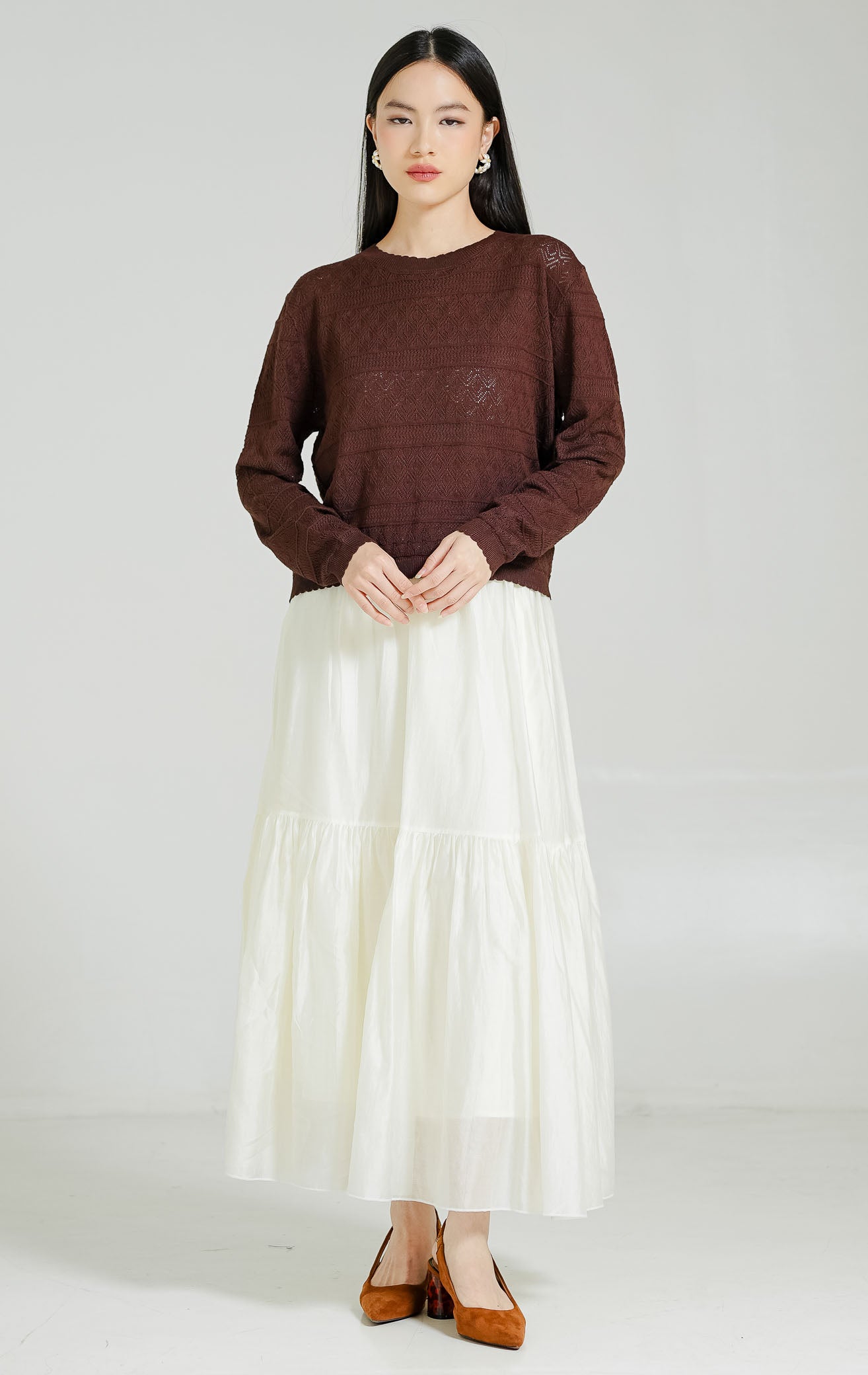 Asper Sweater Dark Brown