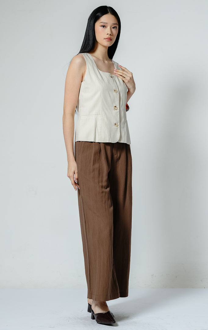 Cedrica Vest Ivory