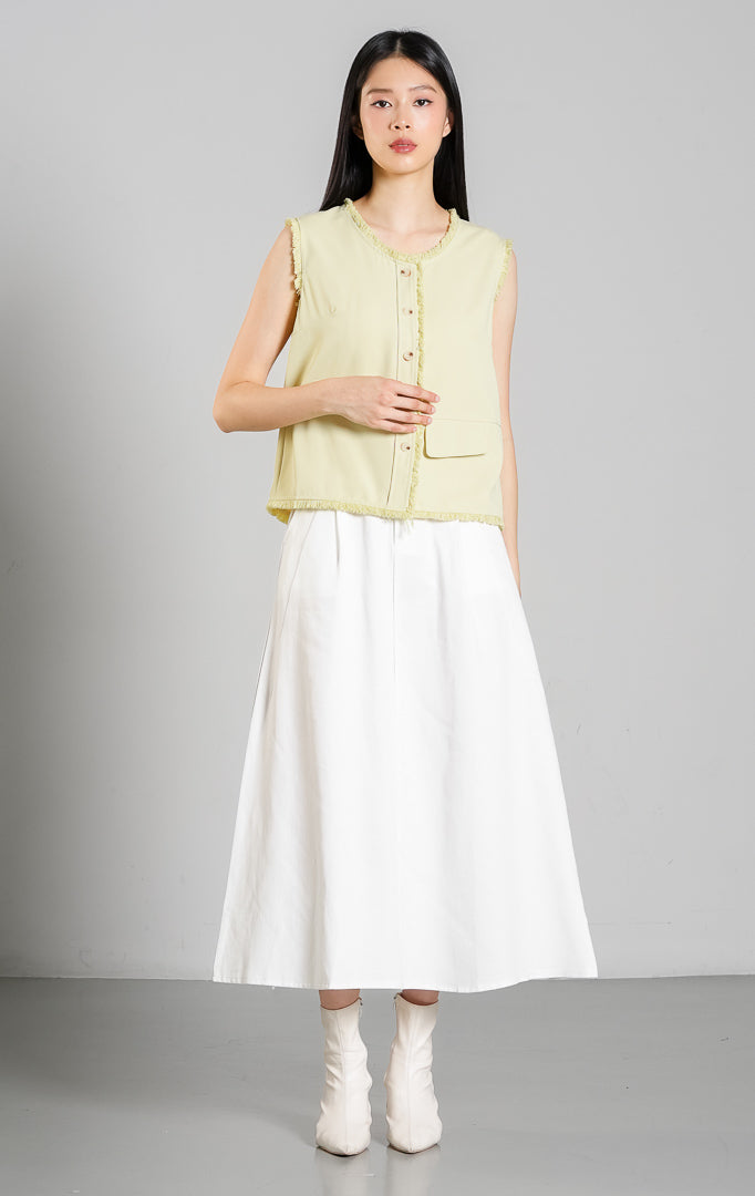 Venetia Vest Yellow