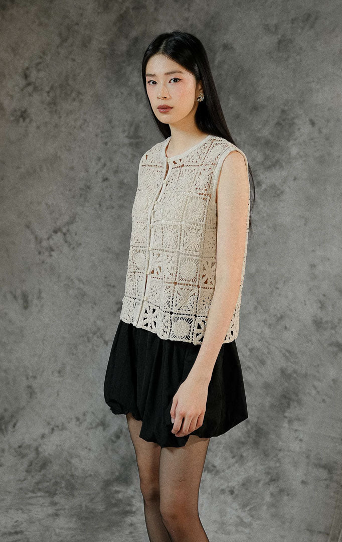 Lionella Vest Ivory