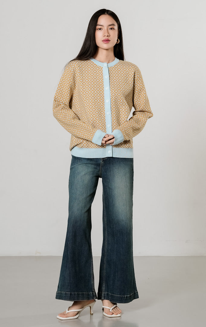 Zayley Cardigan Yellow