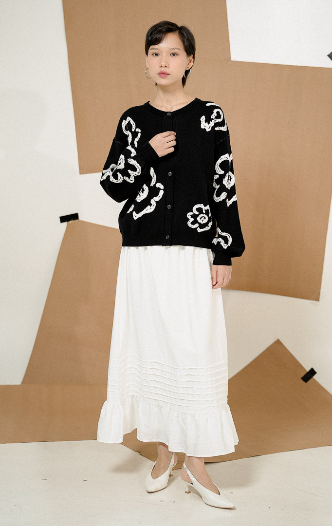 Emmelie Cardigan Black