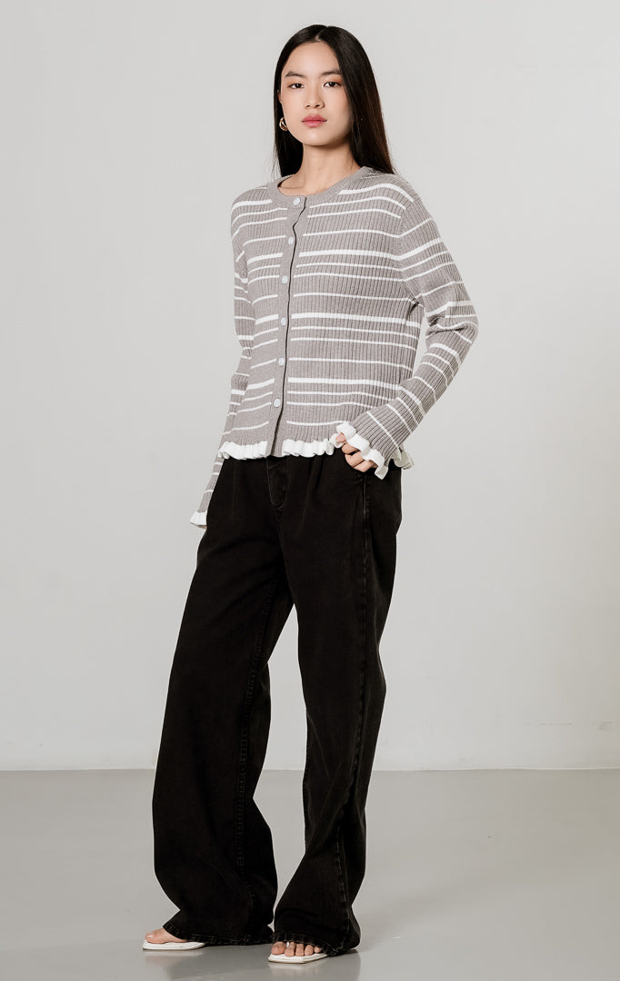 Belmont Cardigan Grey