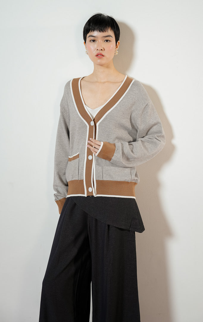 Montclair Cardigan Grey