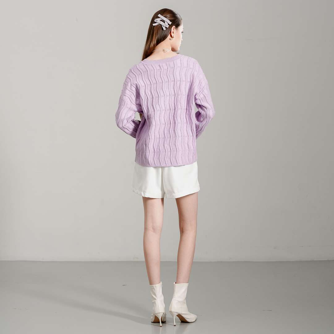Twyla Cardigan Purple