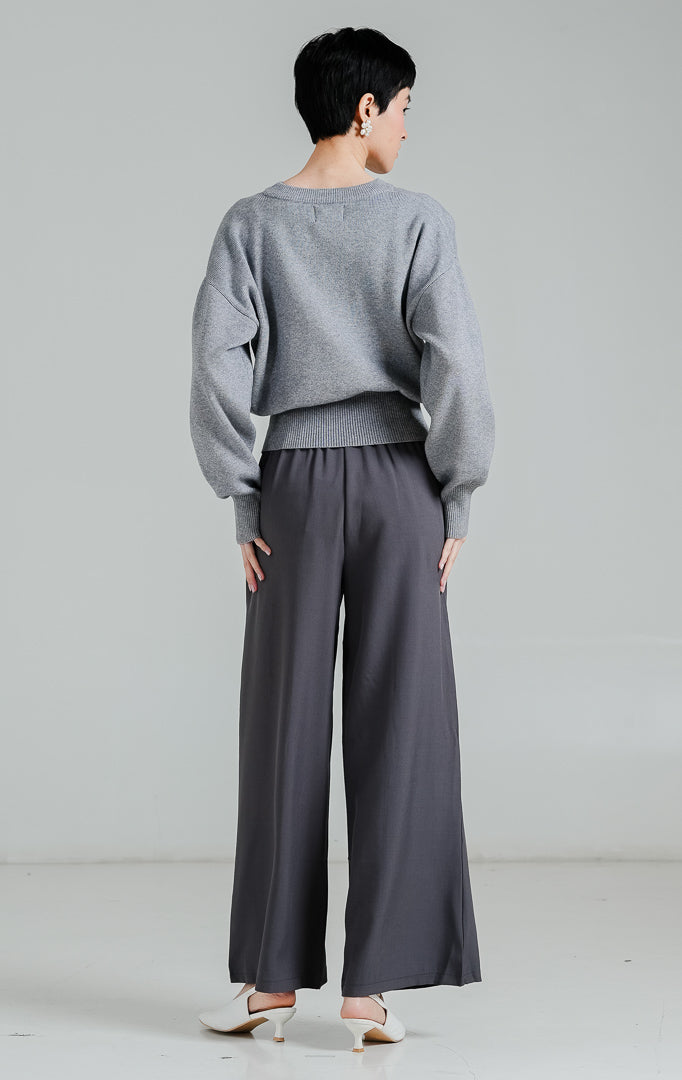 Cerise Sweater Grey