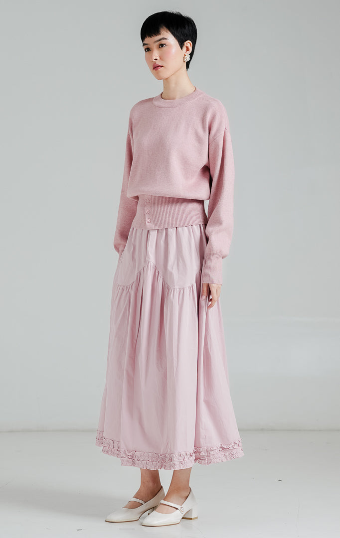 Cerise Sweater Dusty Pink