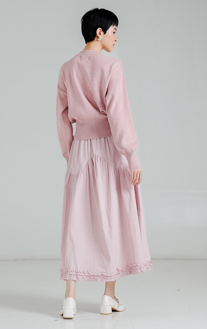 Cerise Sweater Dusty Pink
