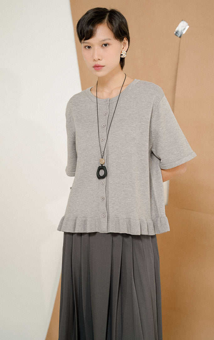 Brinley Top Grey