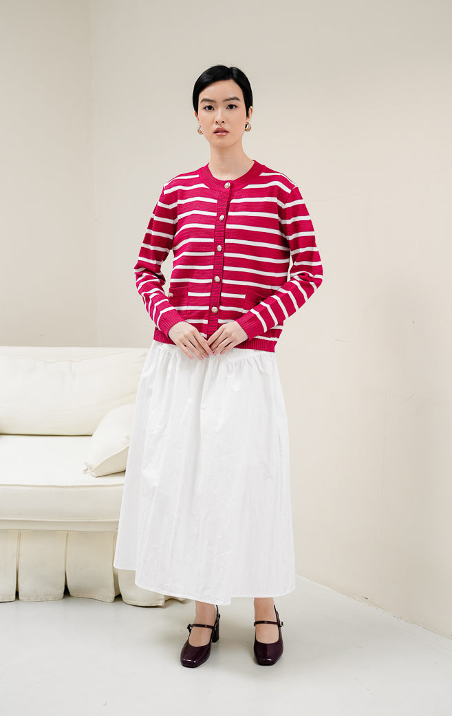 Redford Cardigan Red