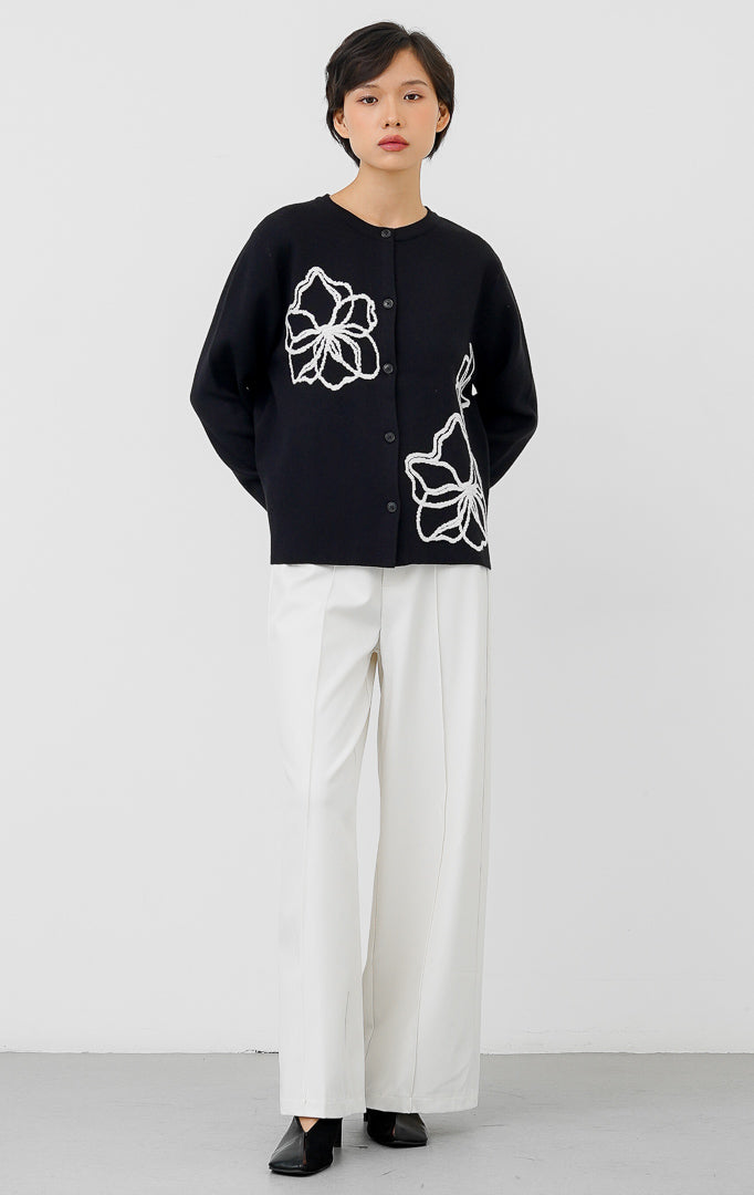 Peppie Cardigan Black