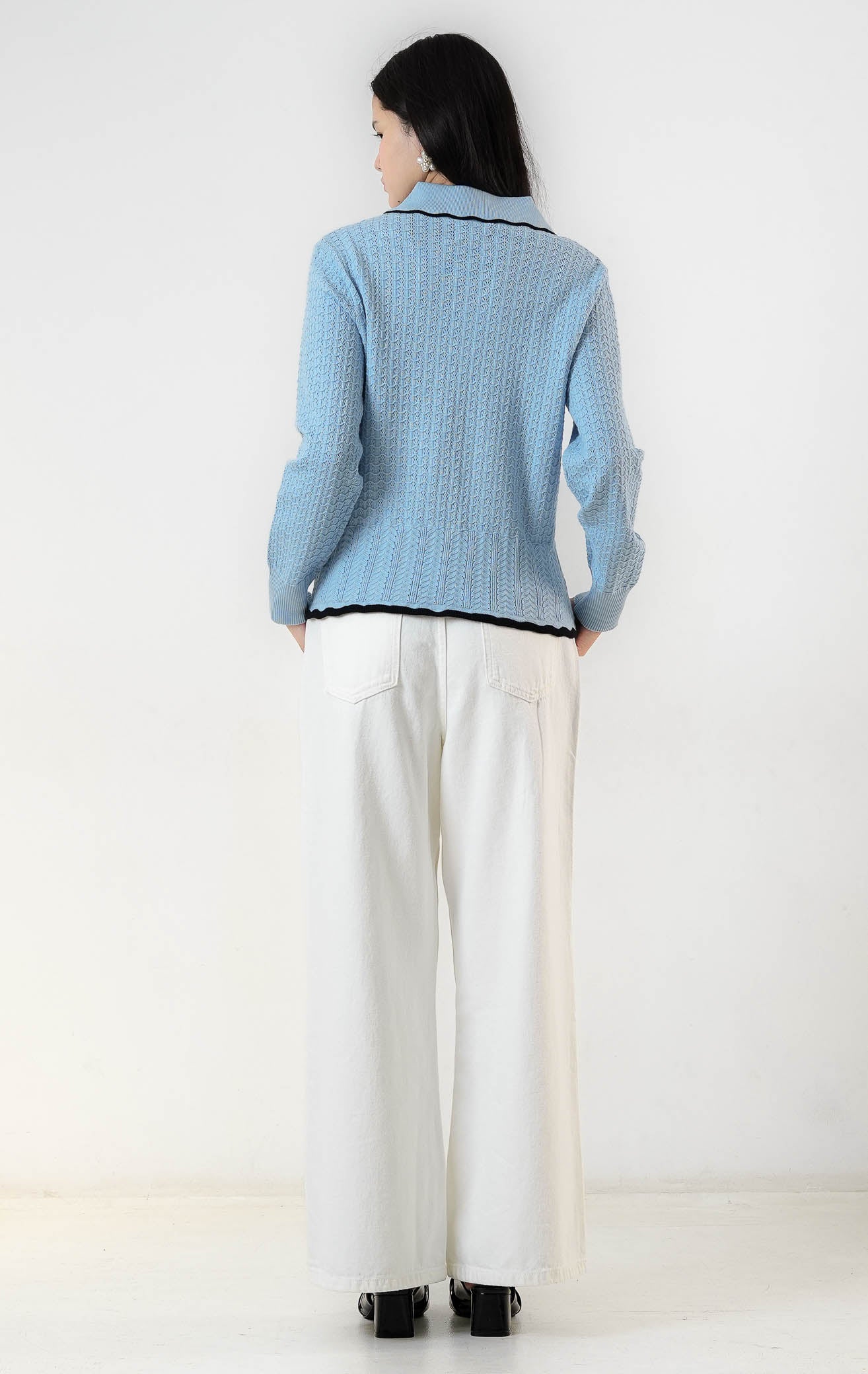 Lindsay Cardigan Light Blue