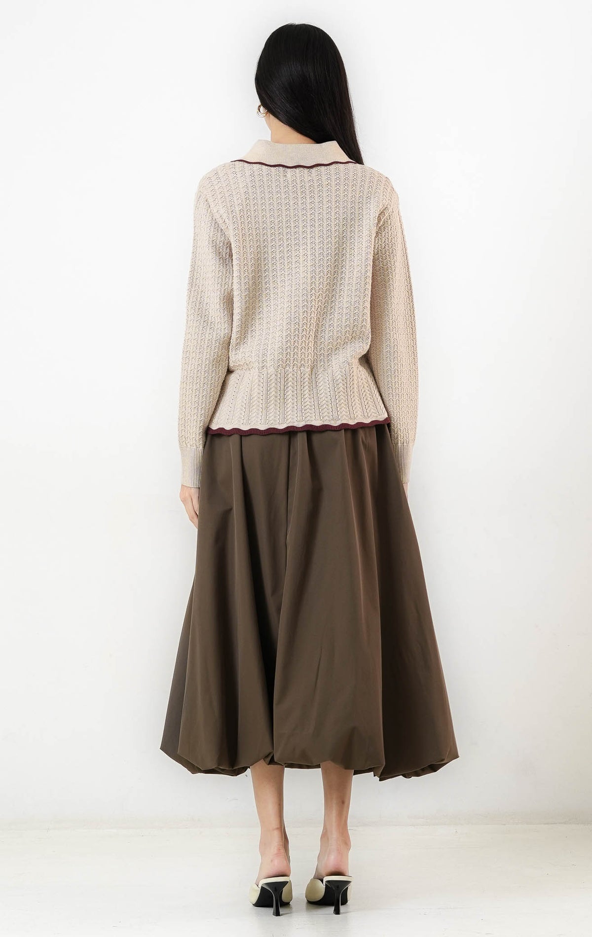 Lindsay Cardigan Brown