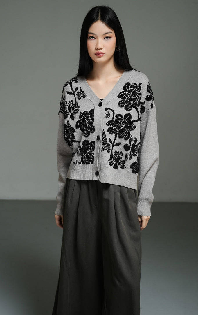 Delilah Cardigan Grey