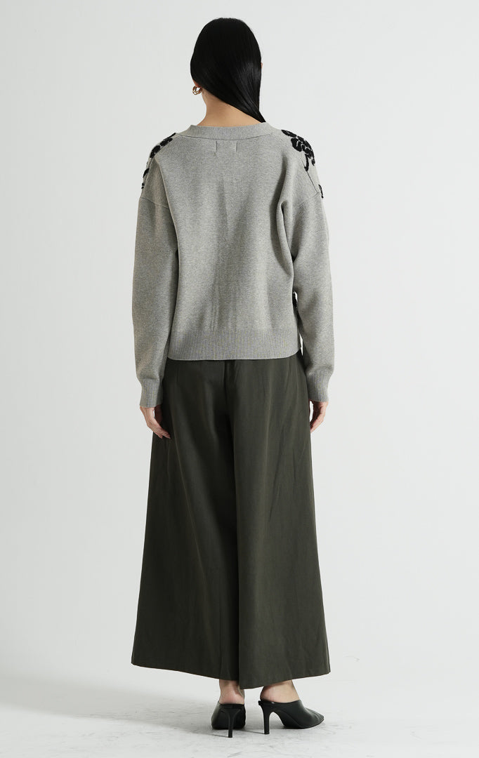 Delilah Cardigan Grey