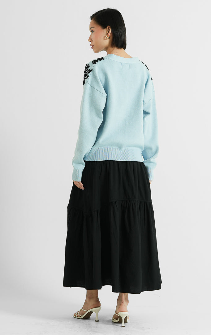 Delilah Cardigan Light Blue