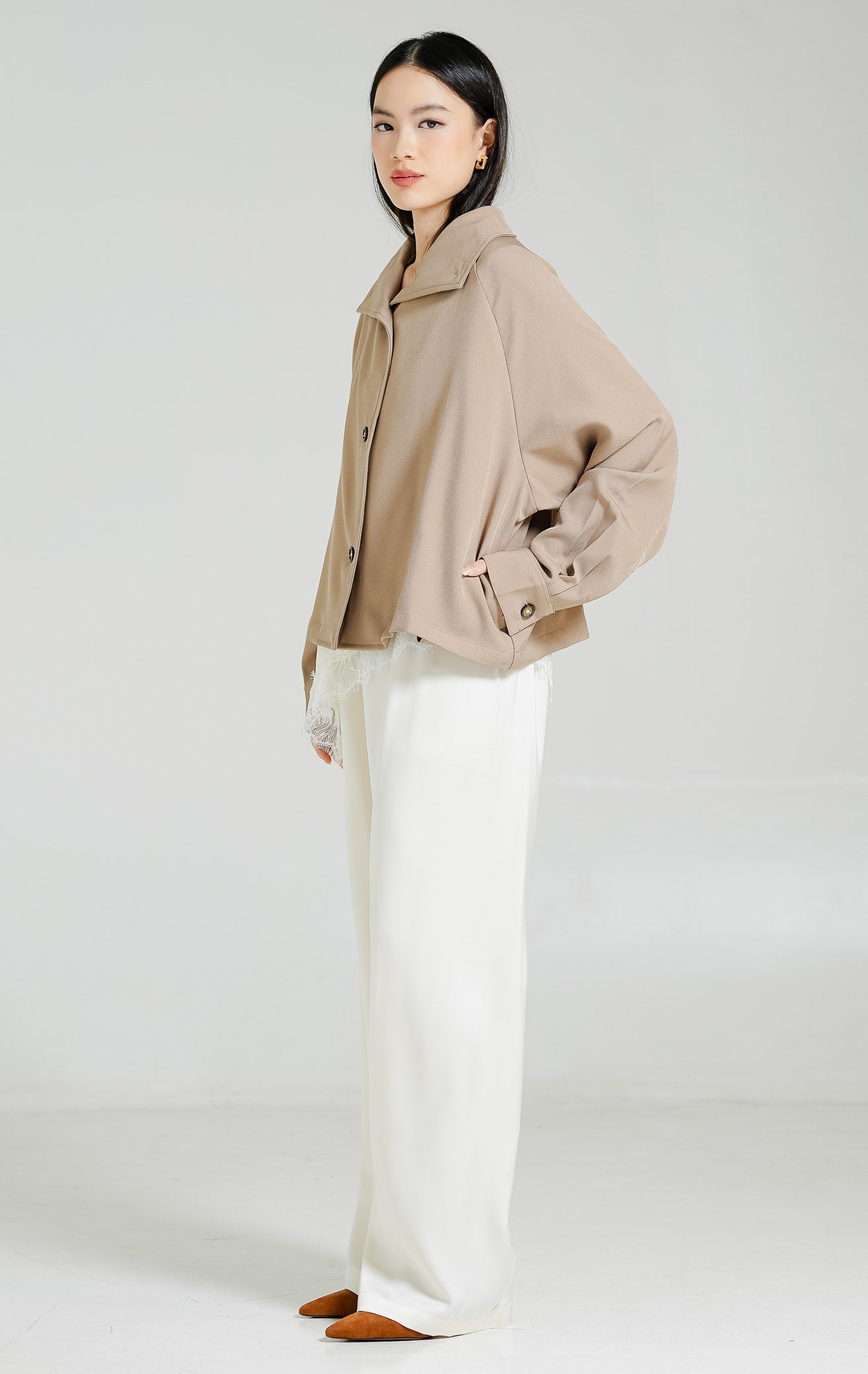 Blanca Outer Khaki