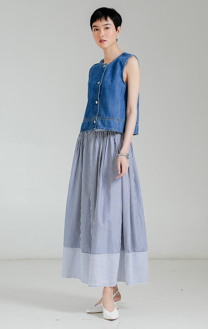 Klyne Vest Denim