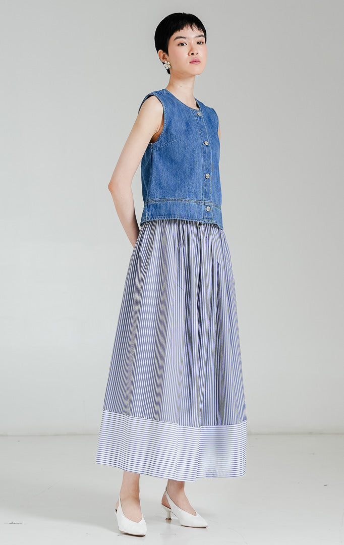 Klyne Vest Denim