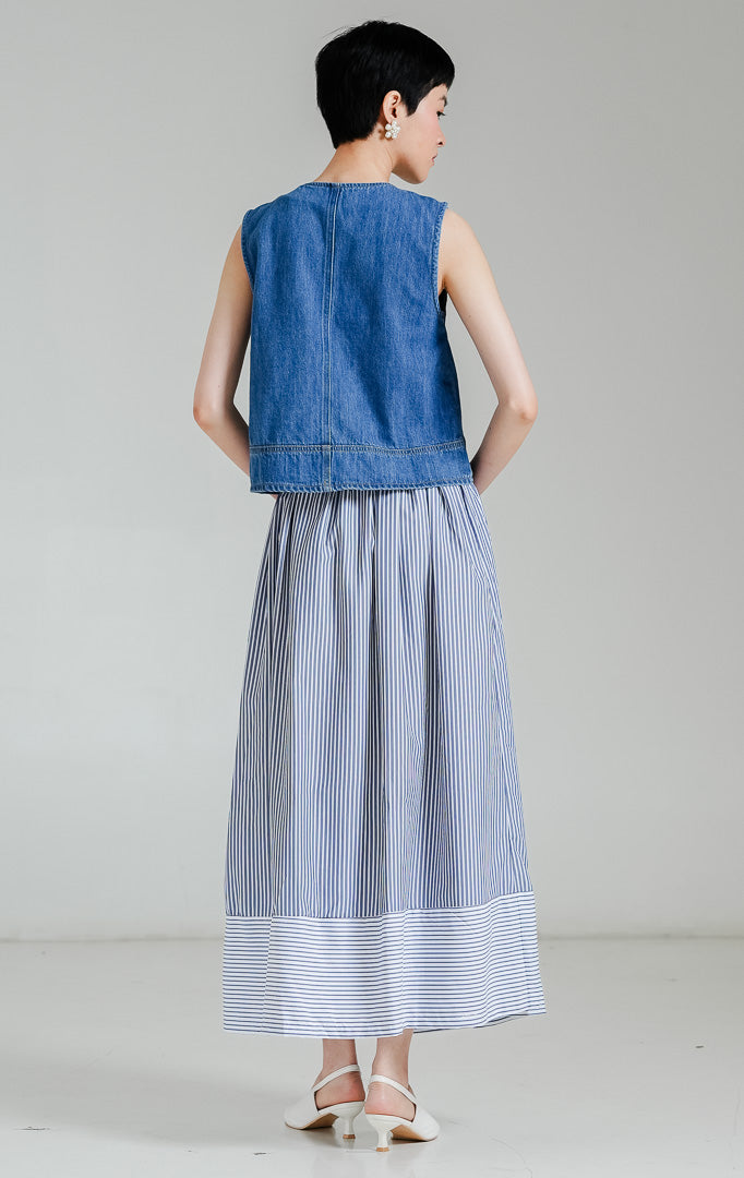 Klyne Vest Denim