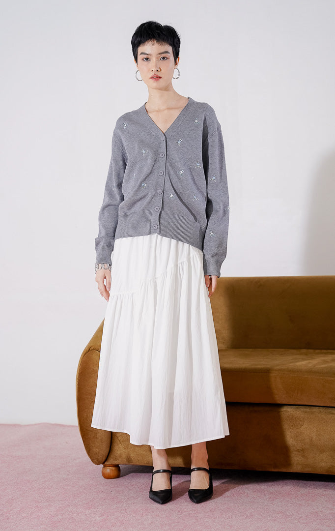 Petunia Cardigan Grey