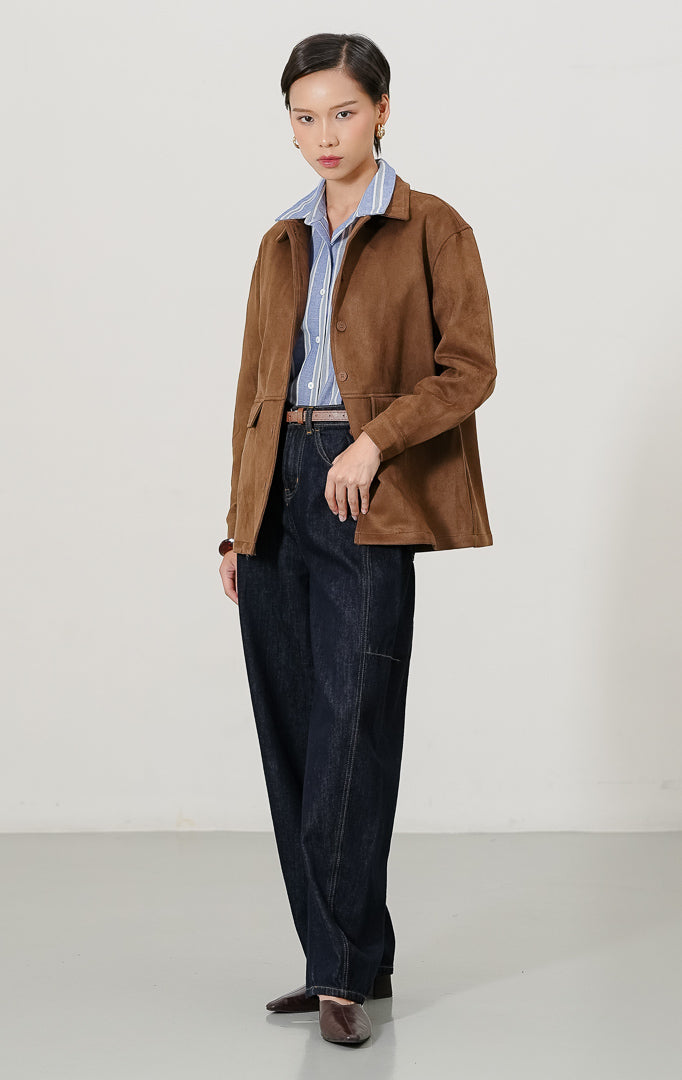 Frances Jacket Brown