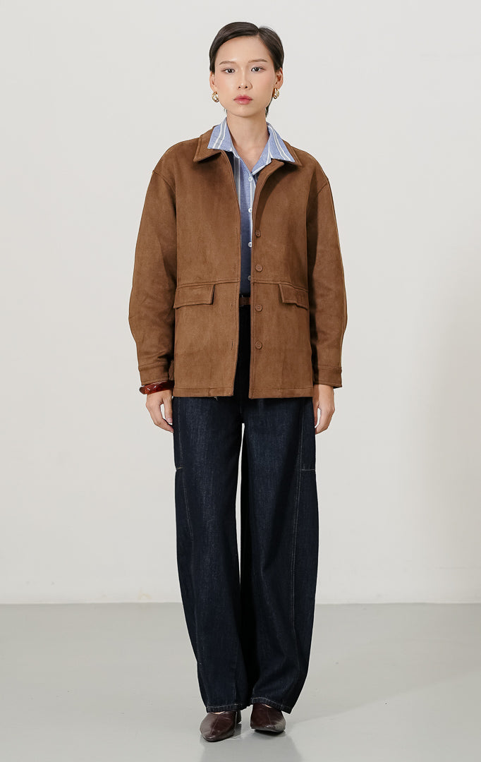 Frances Jacket Brown