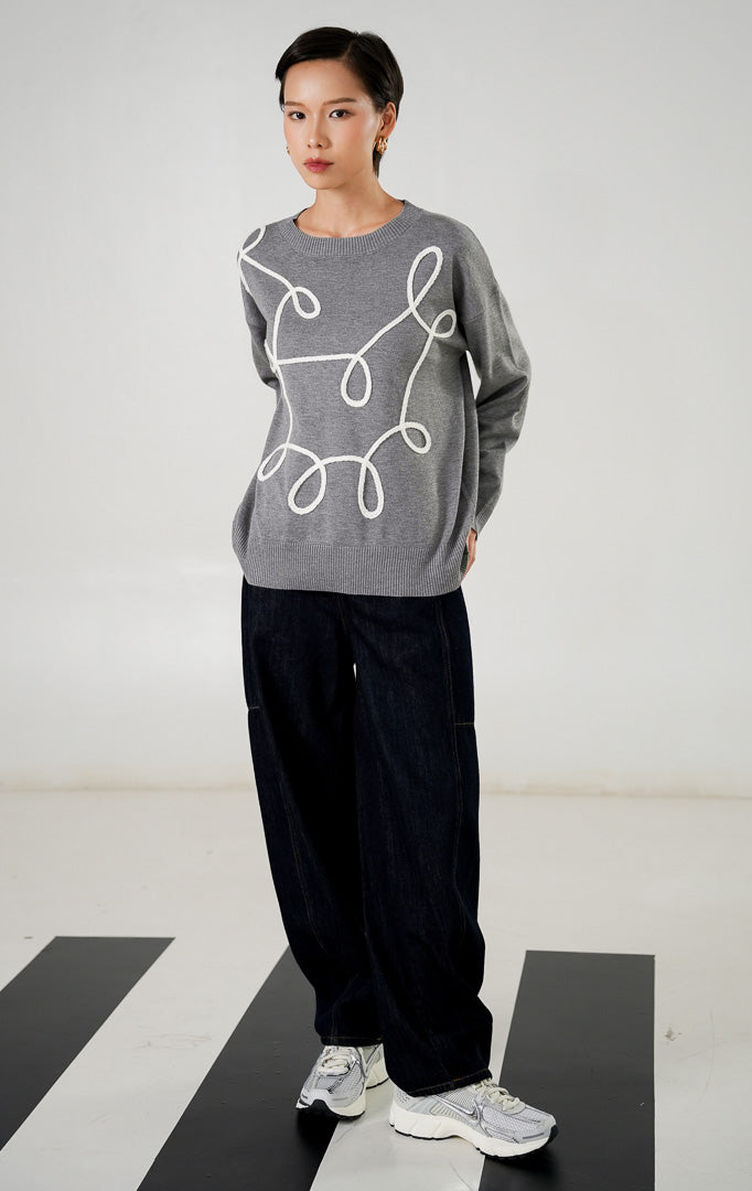 Olina Sweater Grey