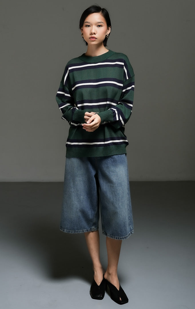 Axton Sweater Dark Green