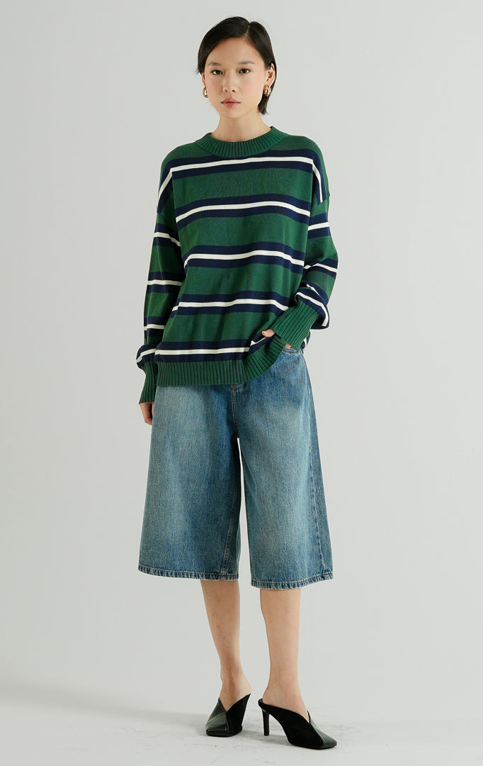 Axton Sweater Dark Green