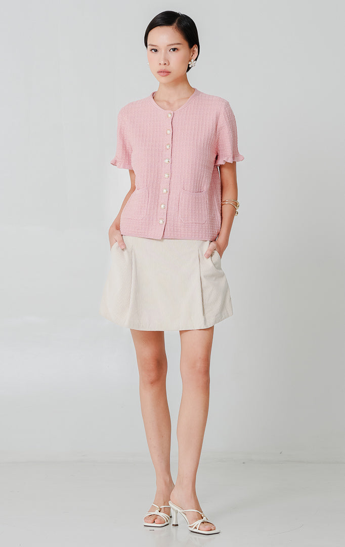 Henley Outer Pink