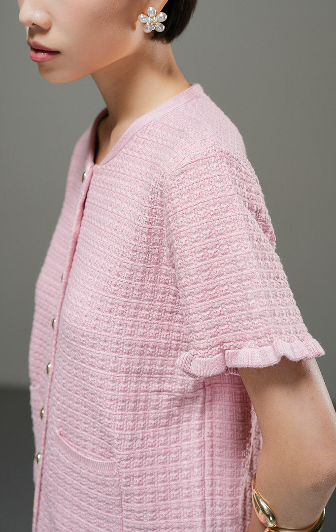 Henley Outer Pink
