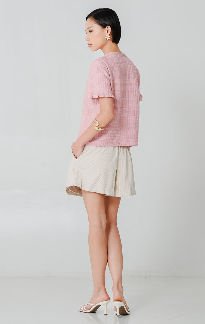 Henley Outer Pink