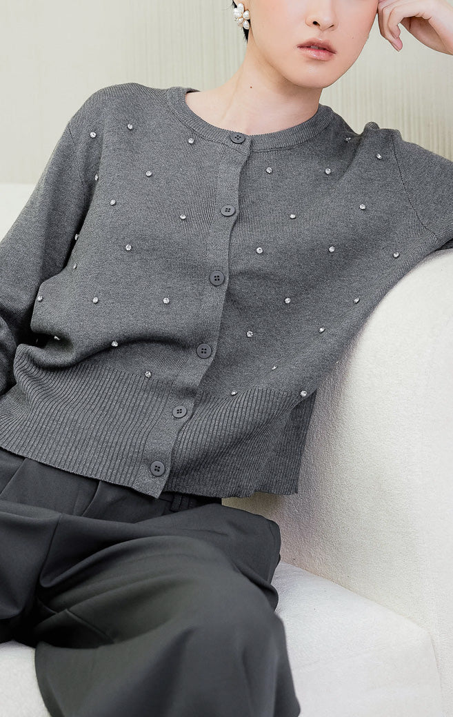 Daimen Cardigan Grey