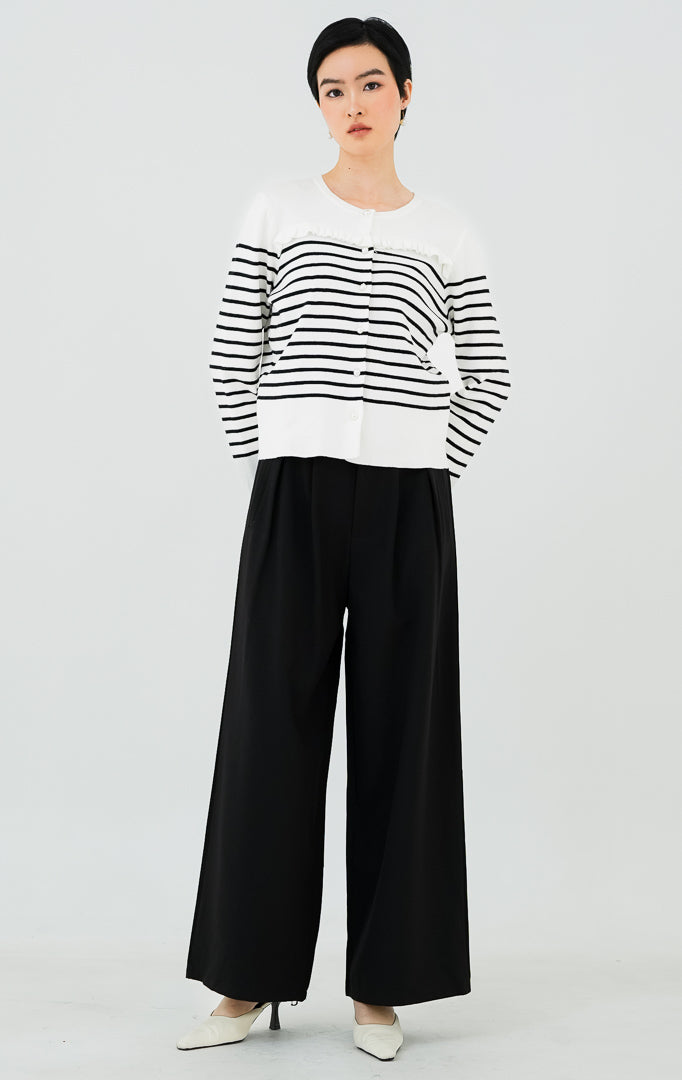 Alexiz Cardigan White