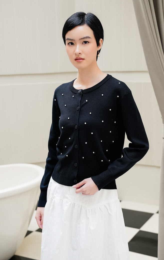 Daimen Cardigan Black
