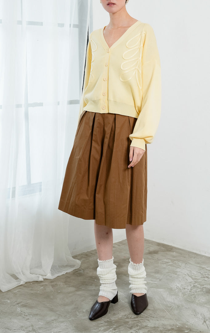 Bailey Cardigan Butter Yellow